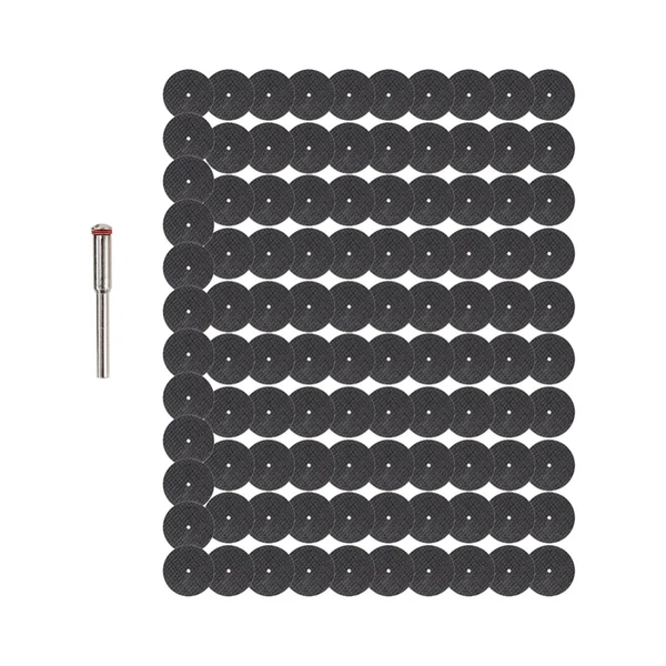 Comfortable Maxbell 32mm Abrasive Disc Set Resin Cutting Discs for Grinding Sanding Grooving 100PCS High-Grade