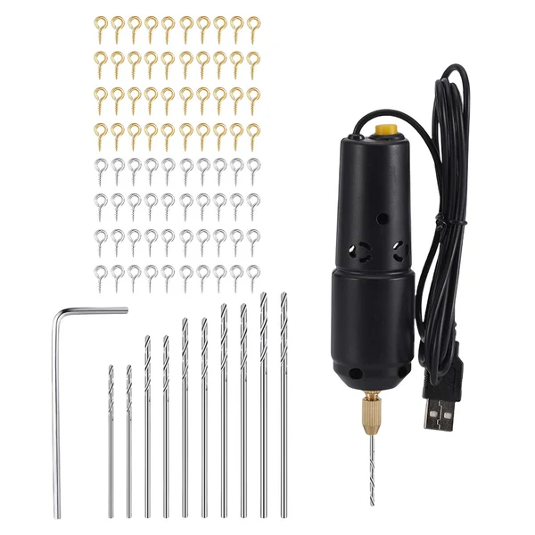 Elite Maxbell Mini Electric Drill Engraver Woodworking Tools for Polymer DIY Jewelry Green