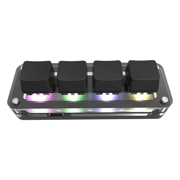 Premium Maxbell Keyboard Mini Programmable Keys RGB Portable Mechanical for Drawing Advanced