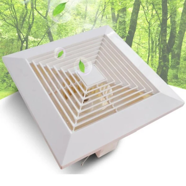 Comfortable Maxbell 220V Low Noise Window Ceiling Wall Mount Ventilation Exhaust Fan 12 inch Practical