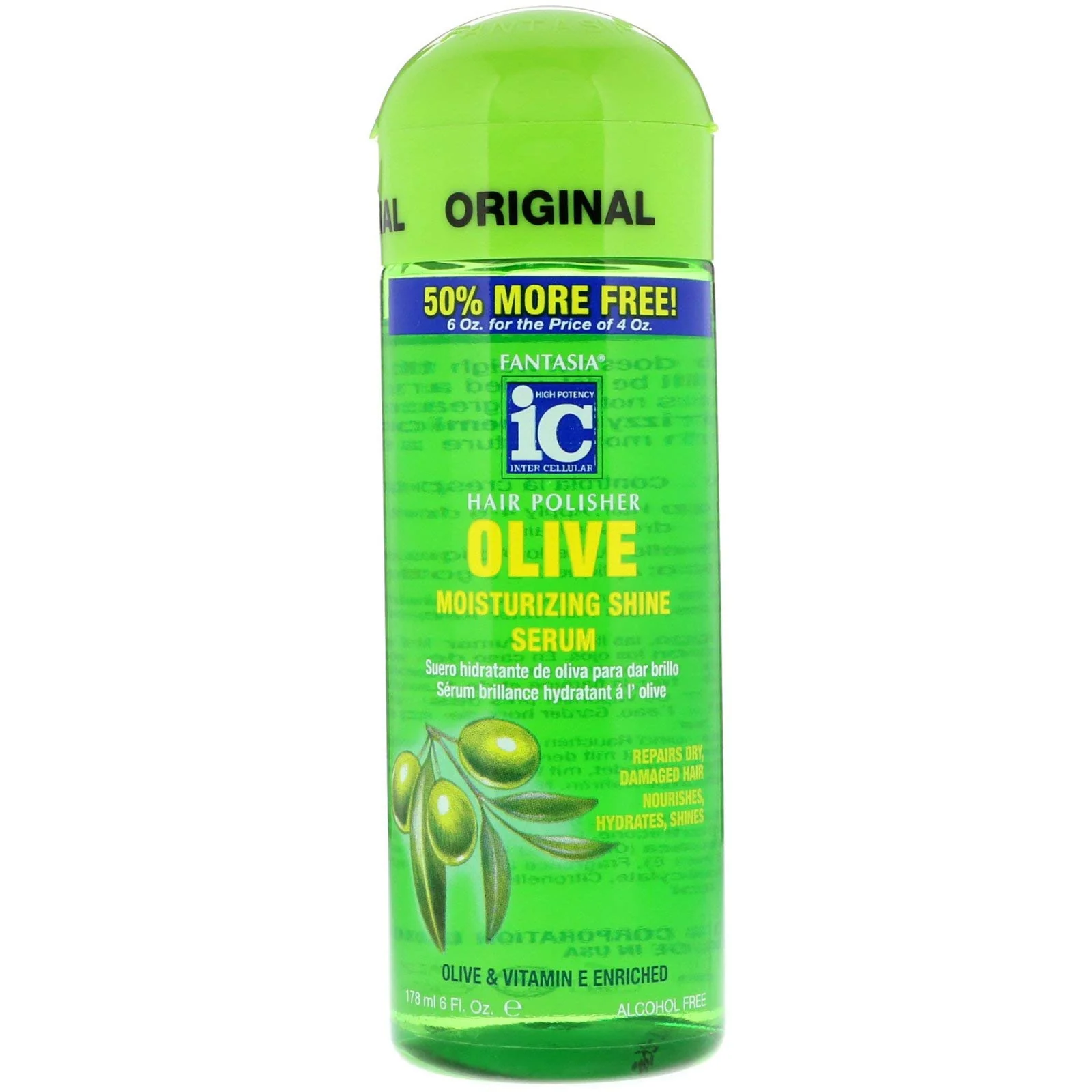 Pure Fantasia Serum 6 Ounce Olive 177ml 3 Pack Durable