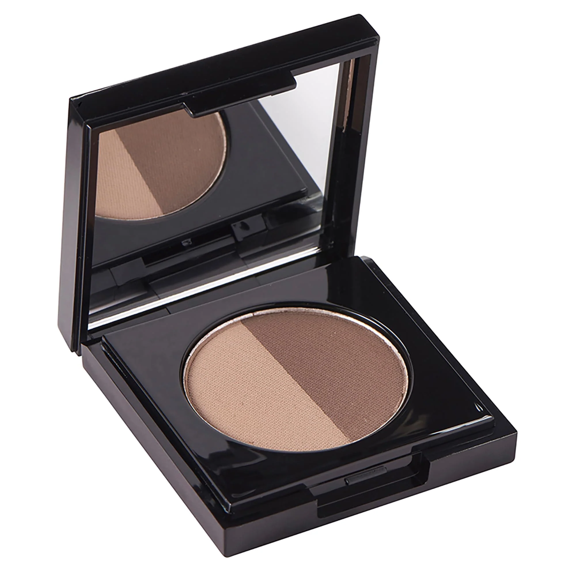 Premium Material Arches and Halos Duo Luxury Brow Powder - Eyebrow Shaper and Color - Powder Compact with 2 Neutral Shades - Mocha Blonde - 0.1 oz Authentic