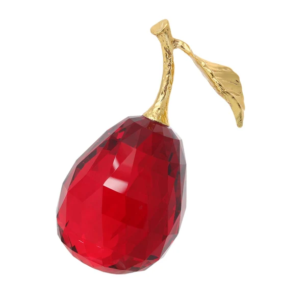 Contemporary Maxbell Pear Fruits Ornament Collectibles Table Home Decor Office Party Red Dependable