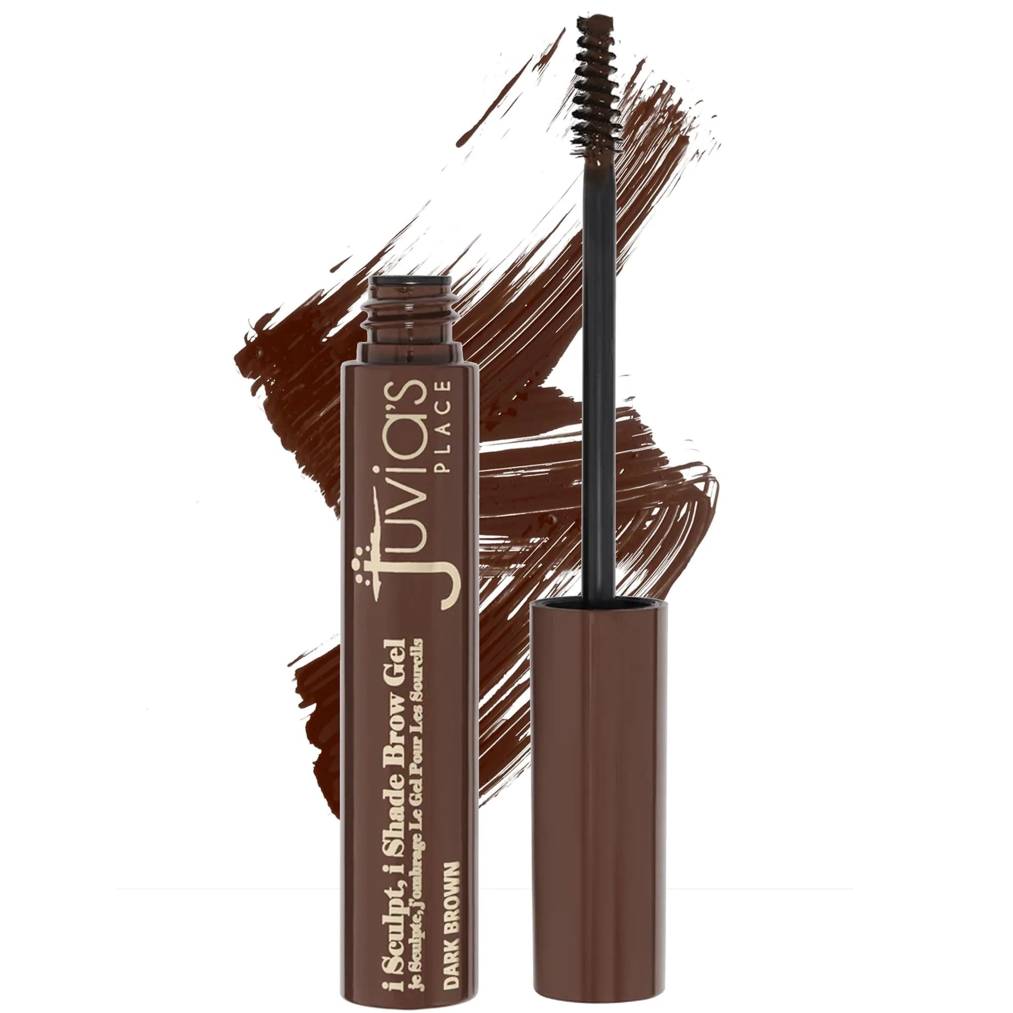 Contemporary Juvia's Place iSculpt iShade Eyebrow Gel - Dark Brown Waterproof Gel for Eyebrows Brows Enhancer Makeup Brows Filler makeup Tinted Brow… High-Performance