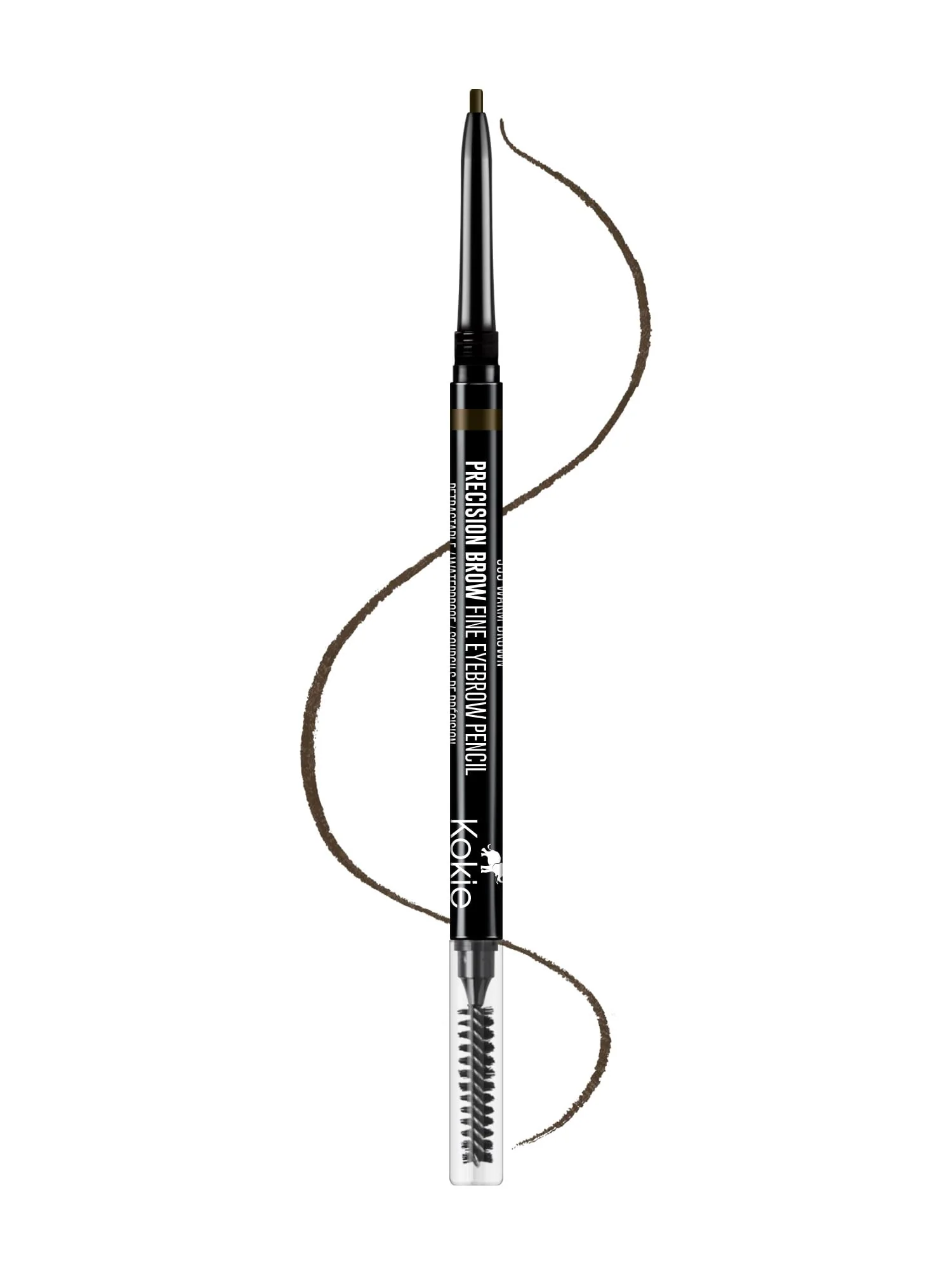 Dependable Kokie Cosmetics Precision Brow Warm Brown 0.003 Ounce Professional