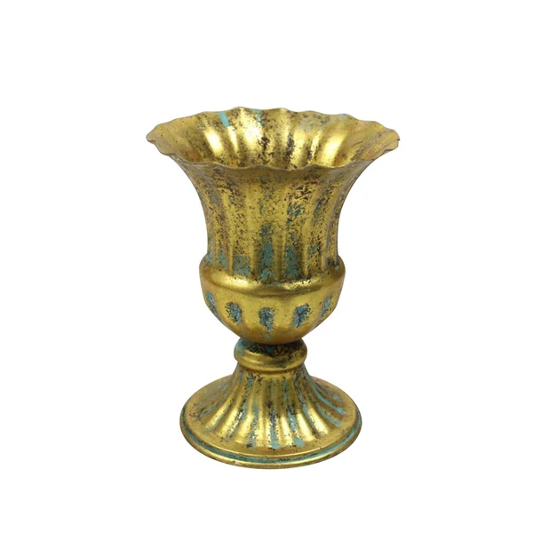 Refined Maxbell Vase Planter Flower Pot Decorative for Living Room Table Centerpieces Home Gold Minimalist