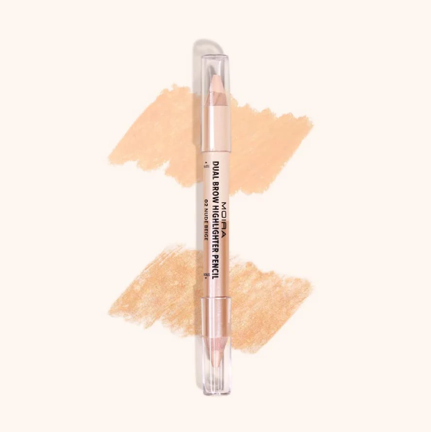 Original Dual Brow Highlighter Pencil 002 Nude Beige Premium