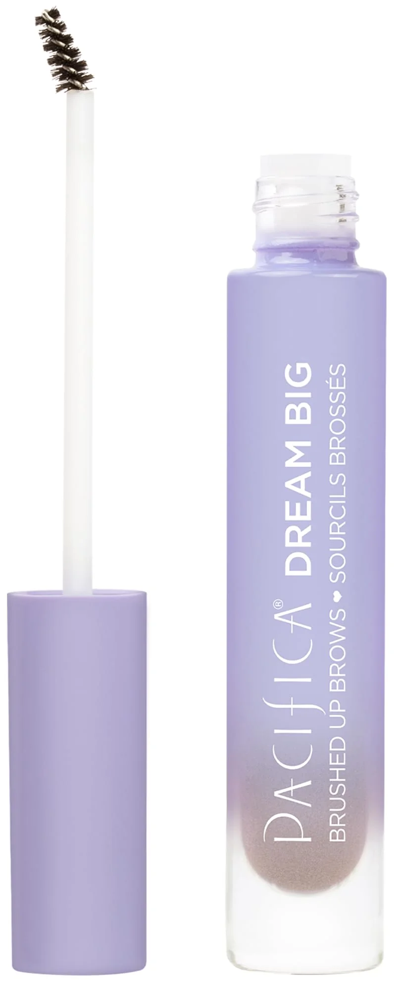 Solid Pacifica Eyebrow Gel - Dream Big Brushed Up Brows - Light Makeup Fluffy Full Brows Eyebrow Gel Brow Gel Tinted Brow Gel Eyebrow Makeup Vegan Pure