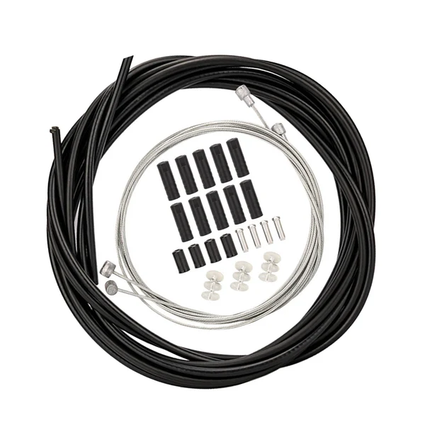 Practical Maxbell Bike Inner Brake Cable Housing Kit Repair Transmission for Bike black Crafted