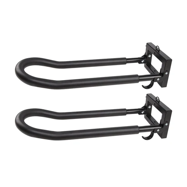 Secure Maxbell 2x Kayak Storage Rack Foldable Surfboard Holder Hooks Bracket Canoe Carrier Fast