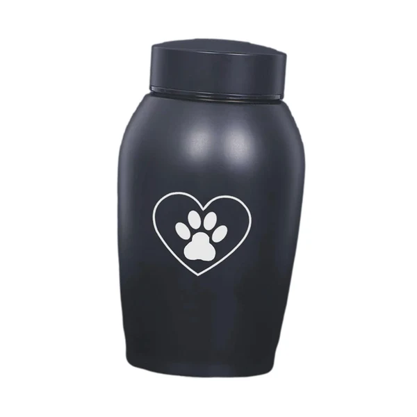 Professional Maxbell Cremation Memorial Urn Stainless Steel Retain Memories Storage Pet Ashes Urn C Reusable