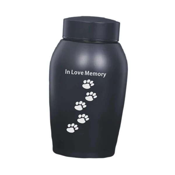 Practical Maxbell Cremation Memorial Urn Stainless Steel Retain Memories Storage Pet Ashes Urn B Exceptional