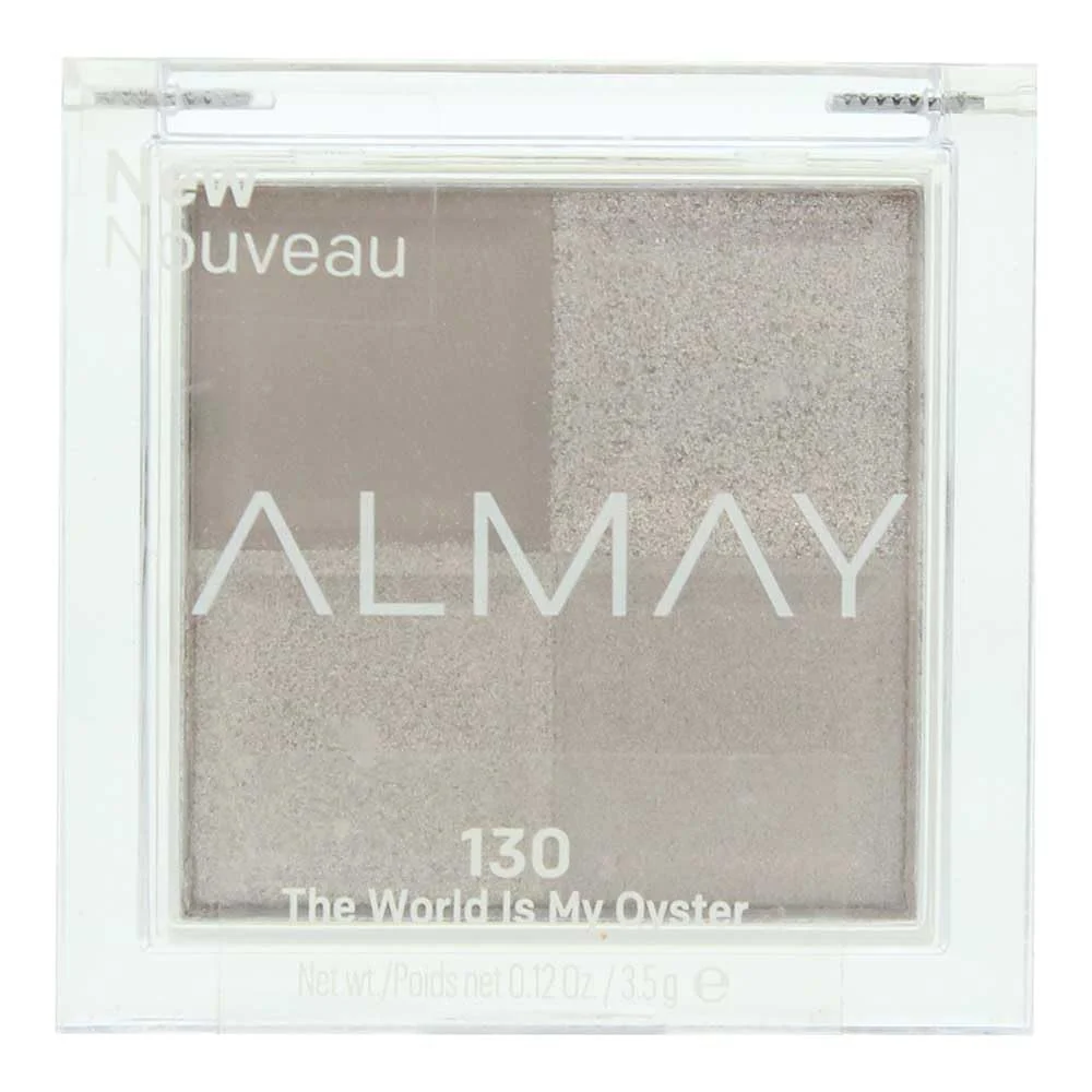Artisan Almay Eyeshadow Palette Longlasting Eye Makeup Single Shade Eye Color in Matte Metallic Satin and Glitter Finish Hypoallergenic 130 The World… Authentic