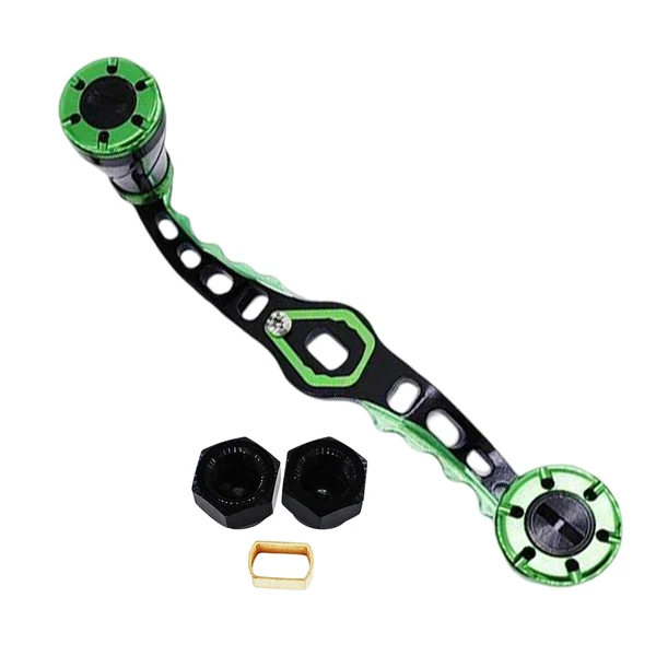 Flexible Maxbell Fishing Reel Handle DIY Accessories Control Easily Professional Efficient Black Green Advanced