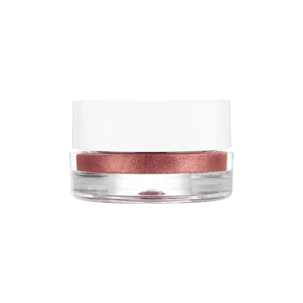 Soft FLOWER BEAUTY By Drew Barrymore Chrome Crush Eyeshadow - Gel Powder Buildable Formula - Shimmer Glitter - Eyeshadow Topper Amber Detailed