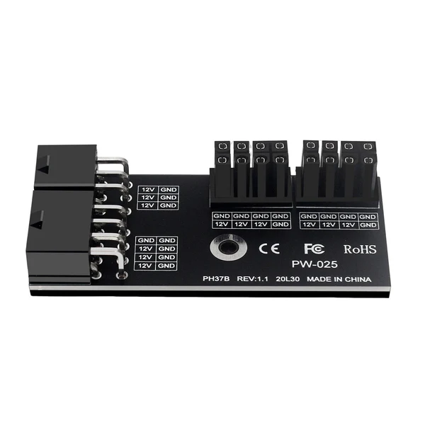 High-End Maxbell GPU Graphics Card ATX 8p 8p Cable Steering Connector Board 6 8p 8 8P PH37B Relaxed