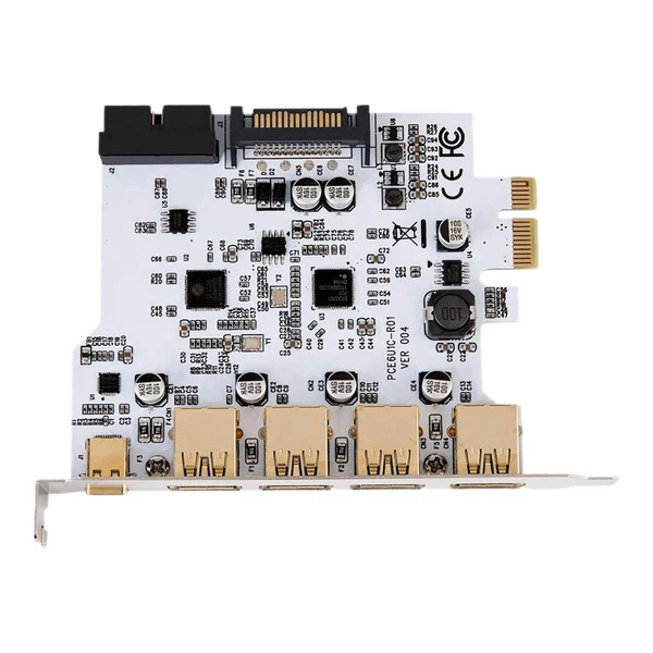 Flexible Maxbell PCIe to USB 3.2 Card pci Converter Card 19Pin Pci-E Comfortable