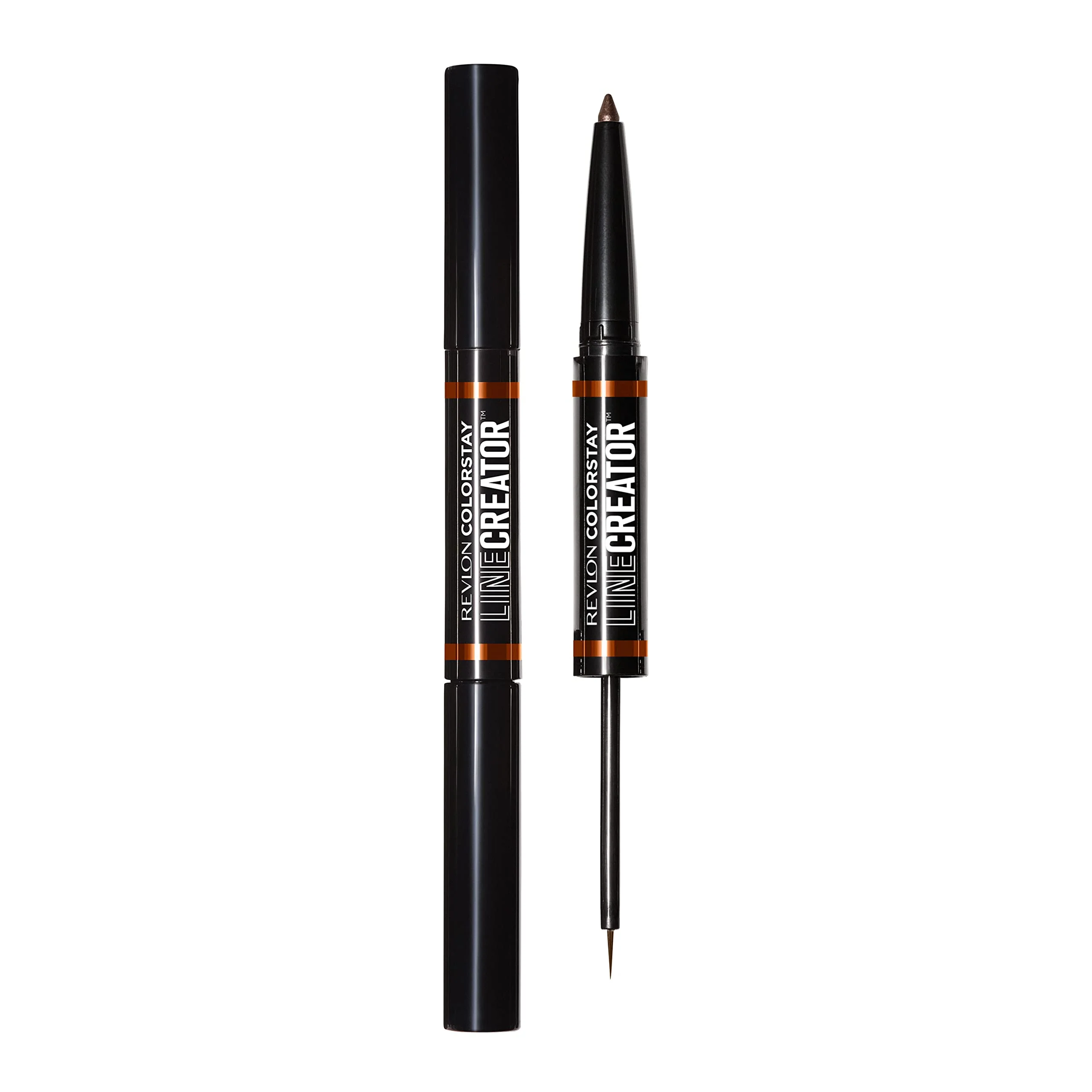 Modern REVLON Liquid Eyeliner Smoky Kohl Pencil ColorStay Line Creator Eye Makeup Waterproof Transferproof 152 Leathercraft 0.004 oz Eco-Friendly