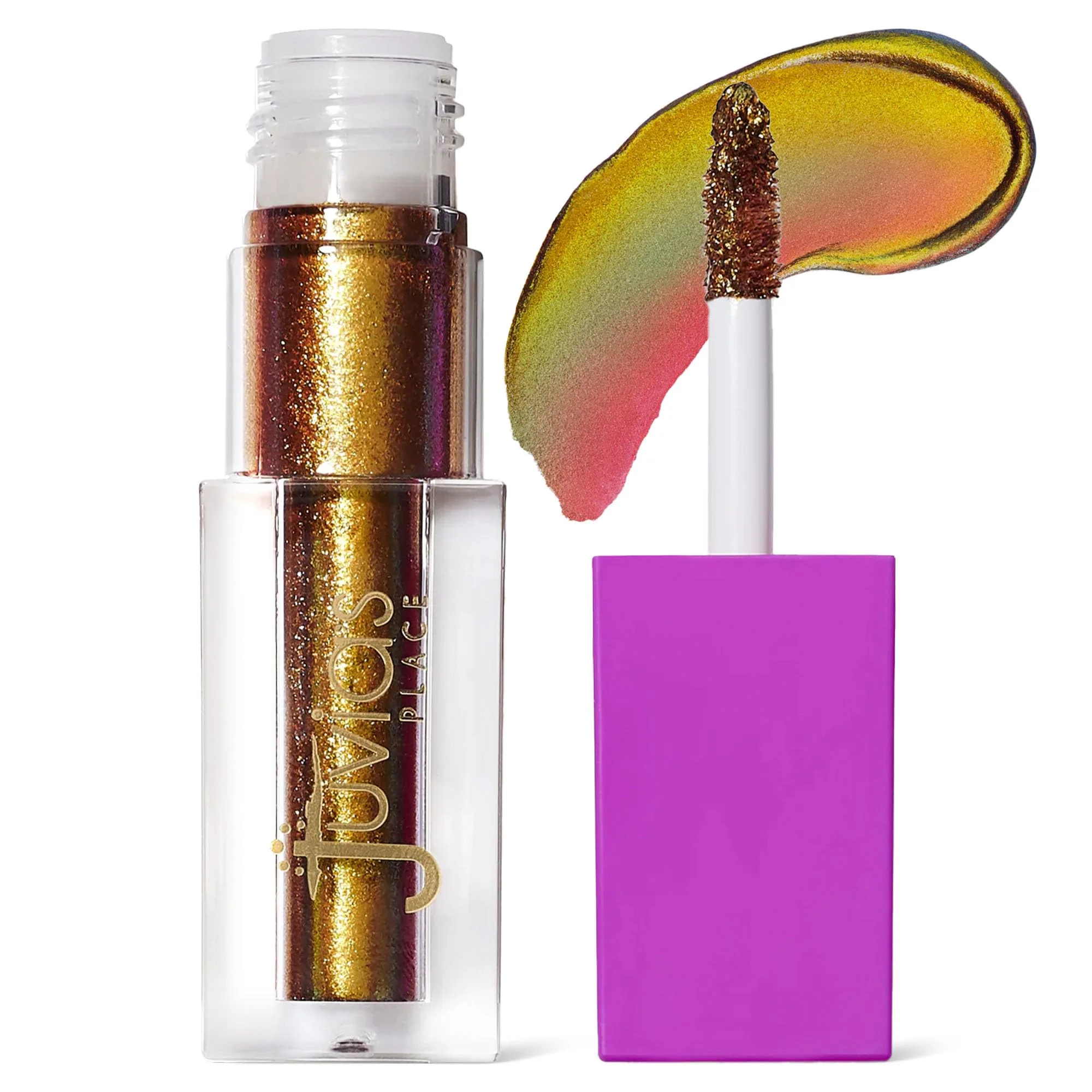 Professional Juvia's Place Culture Duochrome Liquid Eyeshadow - Liquid Eye for Glitter Shine Multi-colored Eyeshadow Sparkly Makeup for Eyes Women's Makeup… Convenient