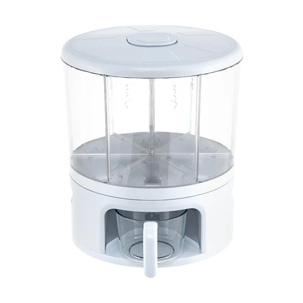 Lightweight Maxbell Ce Dispenser Food Container 360 Degree Rotating for Kitchen Dependable