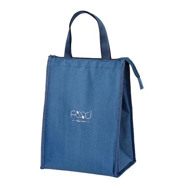 Refined Maxbell Cooler Lunch Box Lunch Bags Case Insulated Reusable Teen Travel L Blue Organic