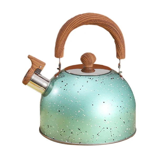 Fine Crafted Maxbell Stainless Steel Audible Whistling Water Kettle for All Stove Sources Tea Pot Reusable