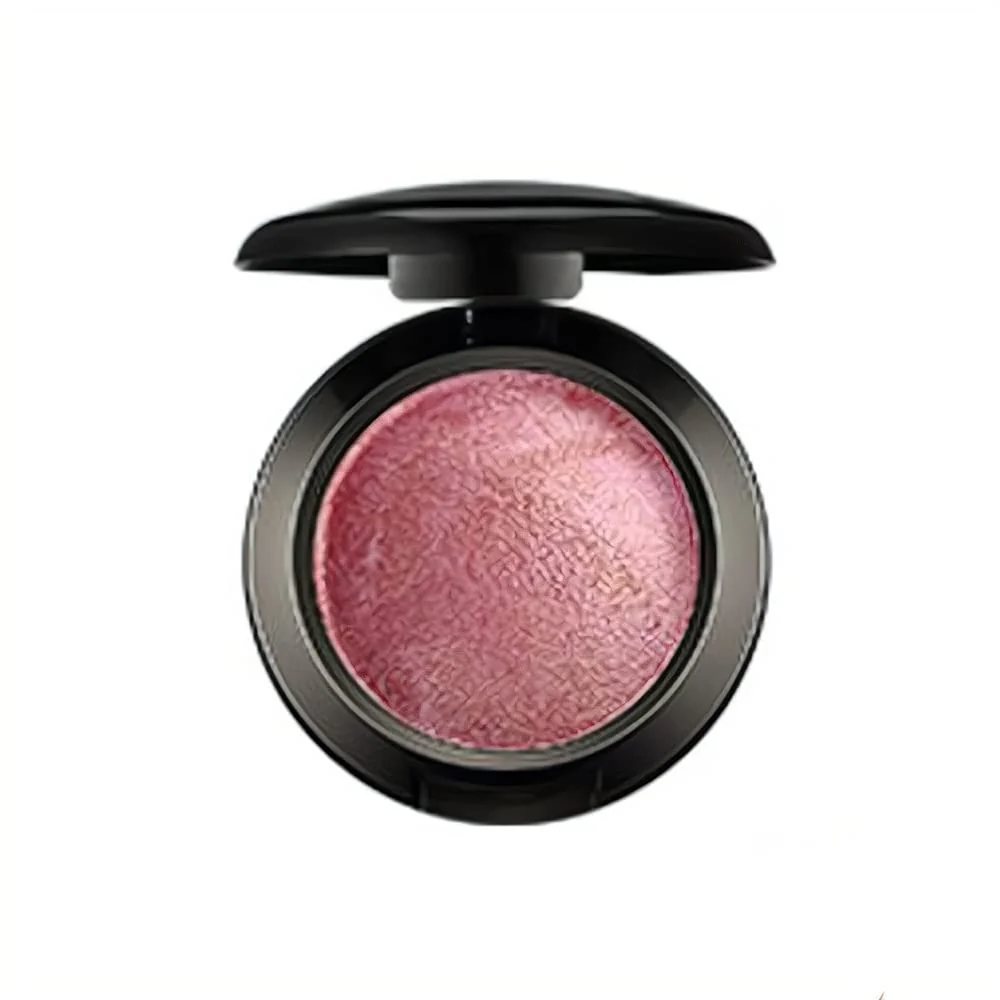 Detailed Mallofusa Single Shade Baked Eye Shadow Powder Palette Glitter Makeup Kit in Shimmer 15 Metallic Colors Rose Pink 8g 0.28oz Sustainable