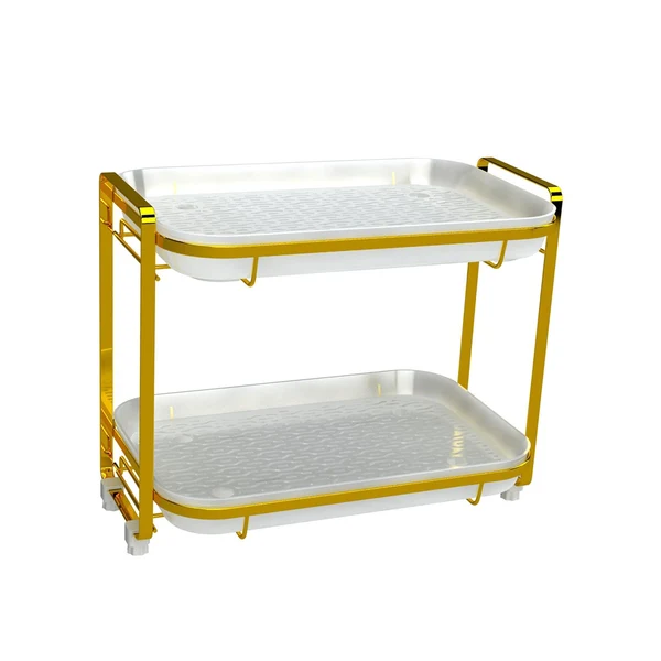 Exclusive Maxbell Mugs Drying Rack Food Storage Rack 2 Layers for Household Restaurant Enhanced