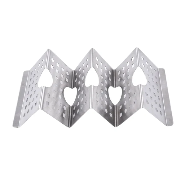 Practical Maxbell Stainless Steel Taco Holder Stand Mexican Restaurant Kitchen Supplies Expertly Made