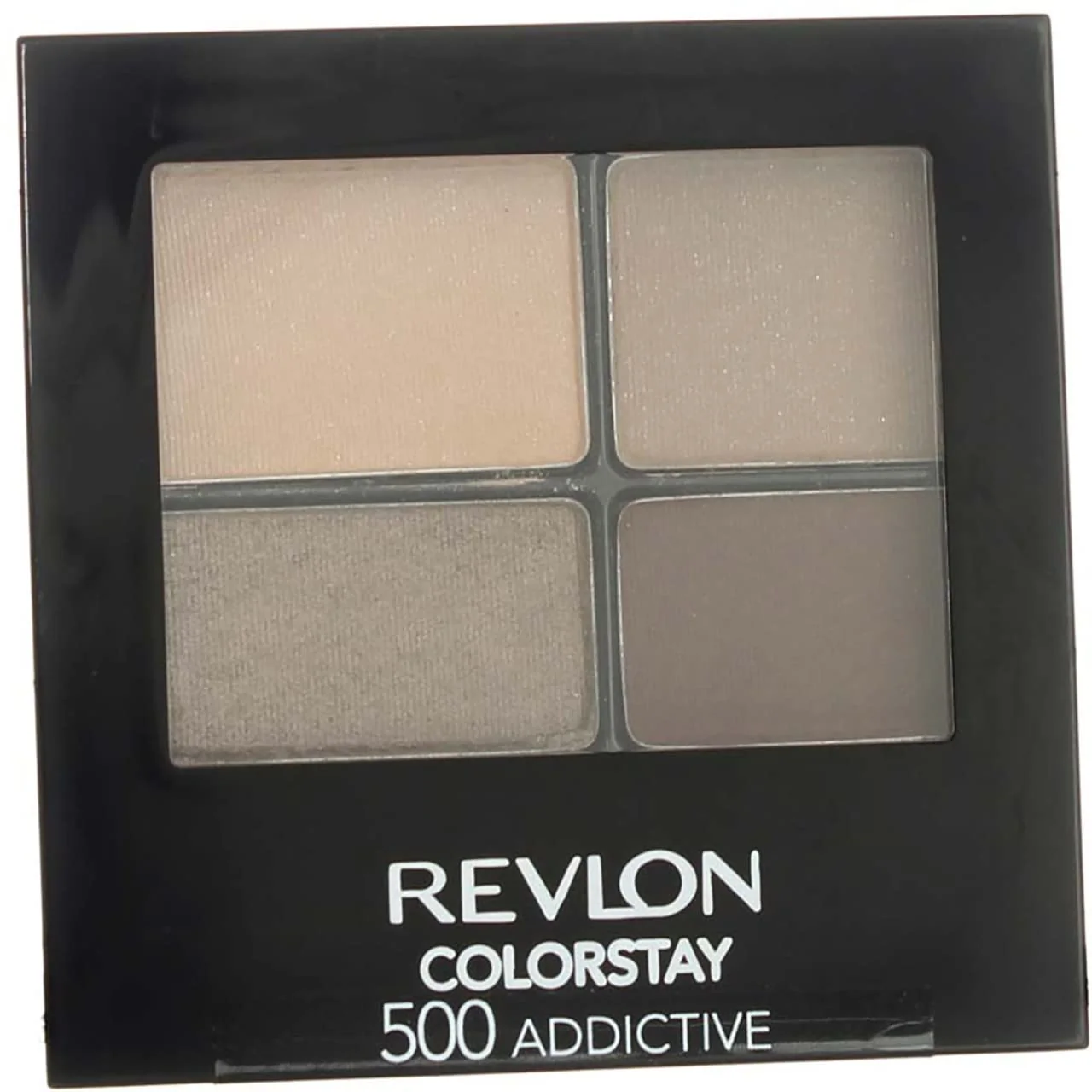 Clean REVLON COLORSTAY EYESHADOW QUAD ADDICTIVE Certified