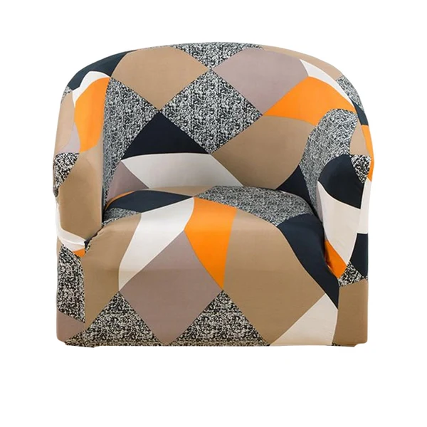 Refined Maxbell Armchair Slipcover Chair Slipcover Chair Cover for Banquet Restaurant Decor Multicolor Verified