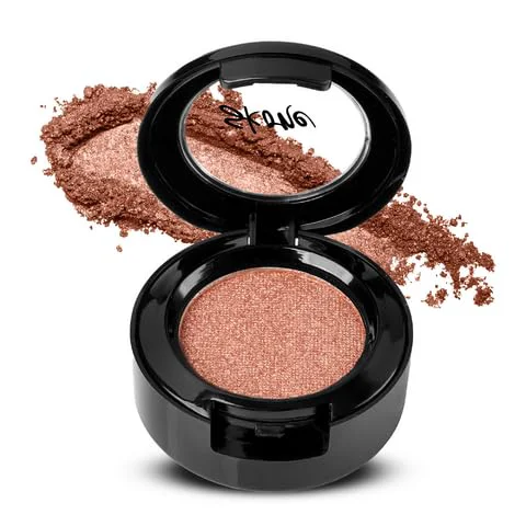 Reusable Skone Cosmetics Gems Eye Shadow Highly Pigmented Longwear Eye Makeup Single Eyeshadow with Pro Shimmery Finish - Ultra-Blendable Slightly Shimmer… Solid
