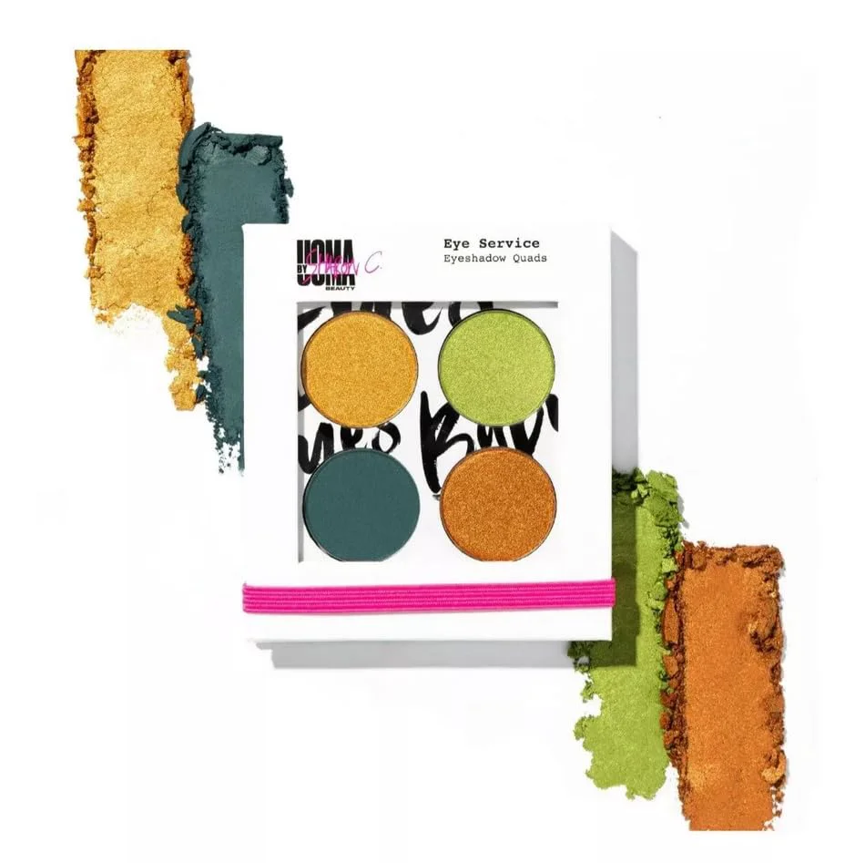 Original Design Uoma Beauty by Sharon C. Eye Service Eyeshadow Quads - Big Spender Durable