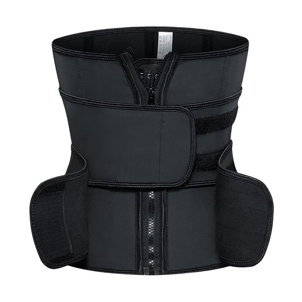 Powerful Maxbell Waist Trainer Shaper Belt Tummy Control Tightener for Women Adults Unisex XS Black Long-Lasting