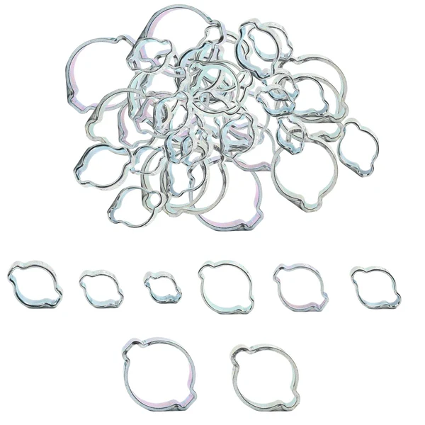 Healthy Maxbell 80 Count Double Ear Hoops Hose Fuel Clamp Professional Adjustable Durable Reliable