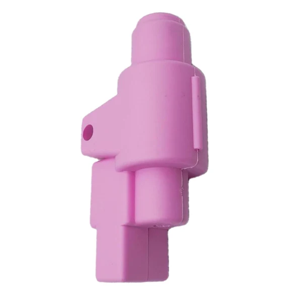 Premium Material Maxbell Fuel Pump Holder Engine Bracket Housing Waterproof for 5000W 12V Pink Rubber Easy-to-Use