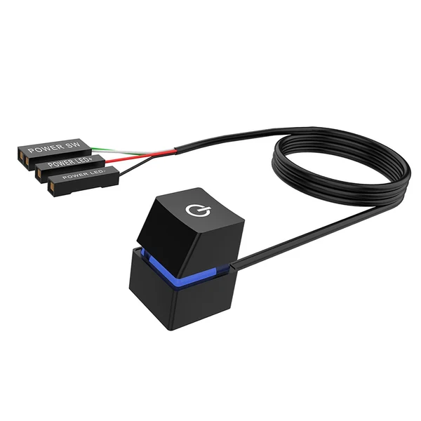 Superior Maxbell Remote Switches Motherboard Power On Off Switch Accessories for Cafe Home Blue Exclusive