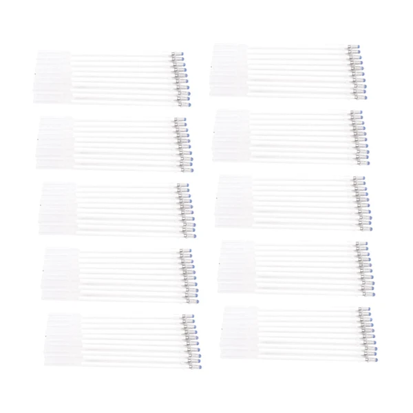 Green Maxbell 100Pcs Heat Erasable Pen Refills Fabric Marking Pens Refills for Embroidery White Dependable