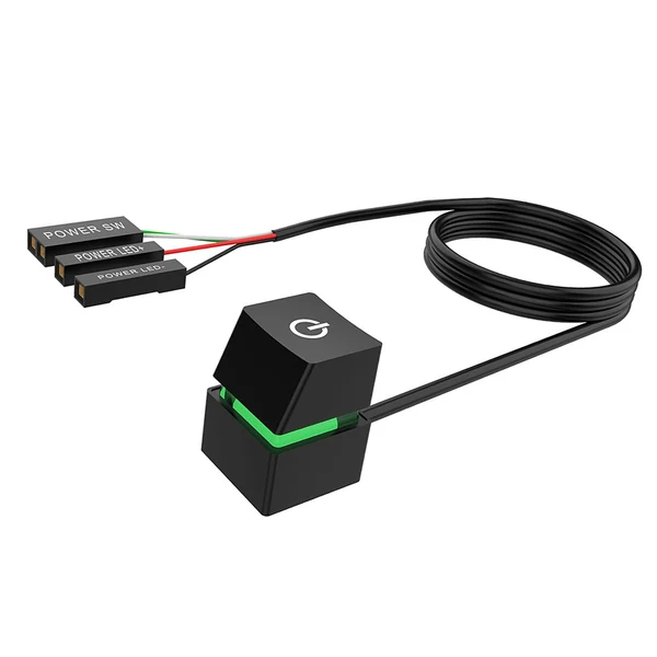 World-Class Maxbell Remote Switches Motherboard Power On Off Switch Accessories for Cafe Home Green Outstanding