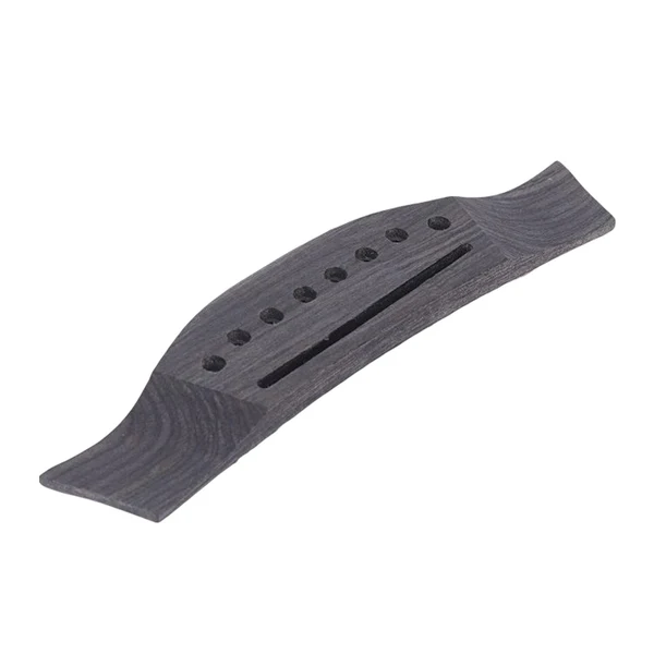 Organic Maxbell Wooden Saddle Nut Guitar Bridge Stable Sturdy for Accessories Upgrade Parts Style D 8 Hole Premium