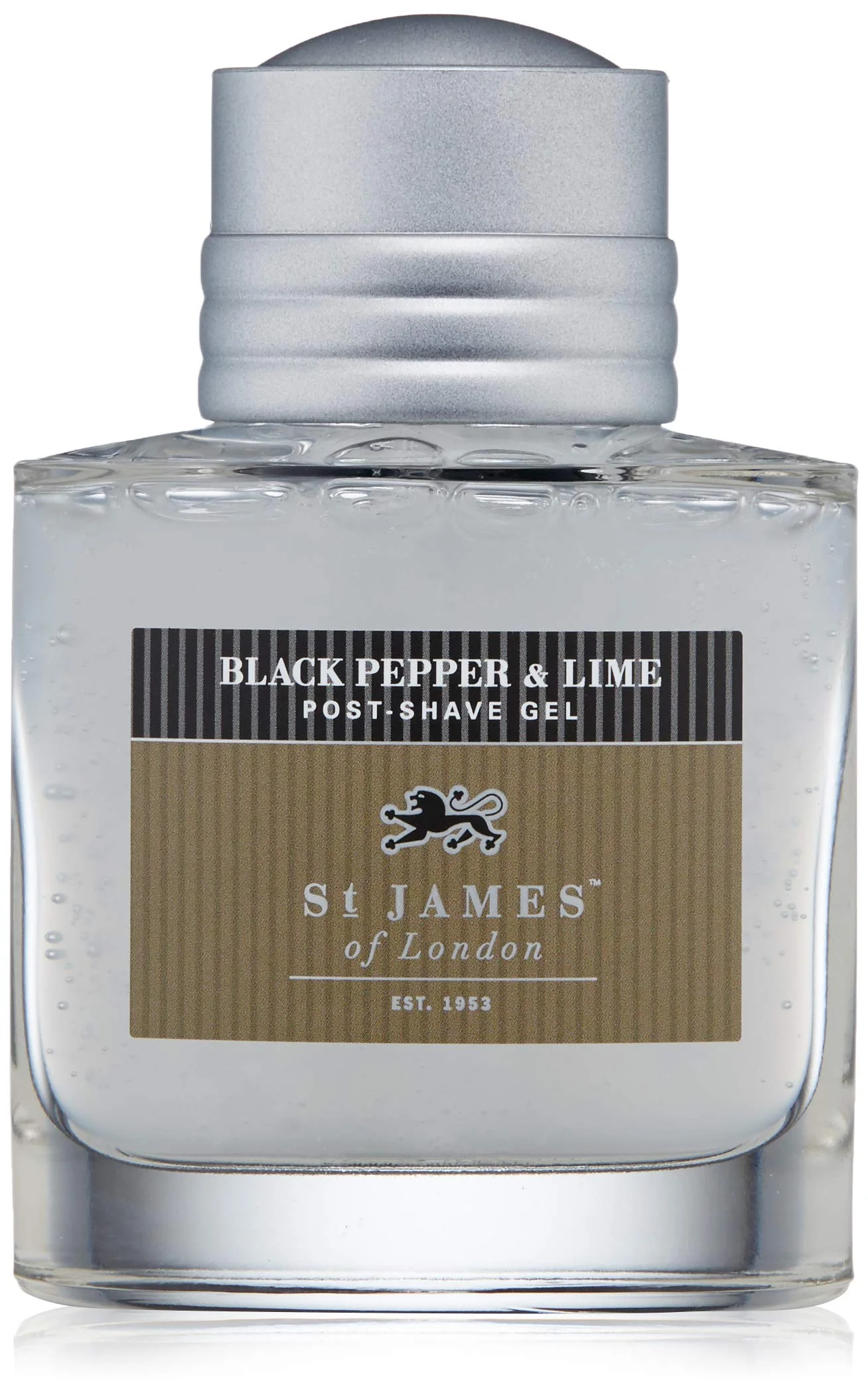 Lightweight St James of London Black Pepper Lime Post Shave Gel 3.4 oz Durable
