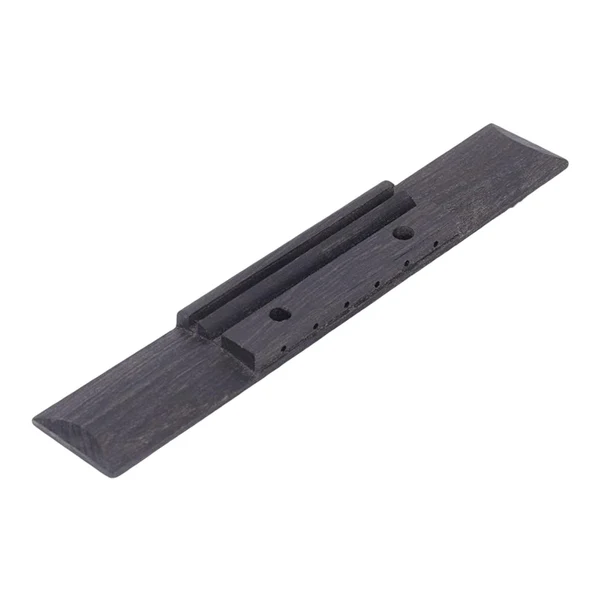 Clean Maxbell Wooden Saddle Nut Guitar Bridge Stable Sturdy for Accessories Upgrade Parts Style E 2 Hole Practical