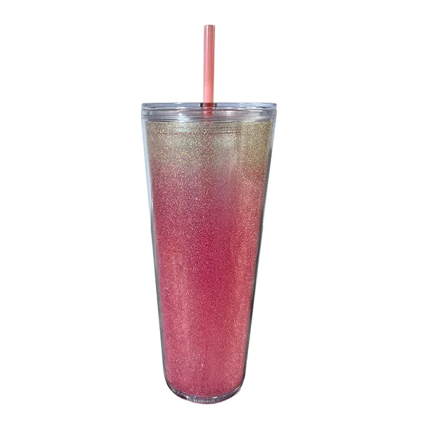 Green Maxbell 710ml Straw Cup Gifts Large Capacity for Living Room Restaurant Office Red Enhanced