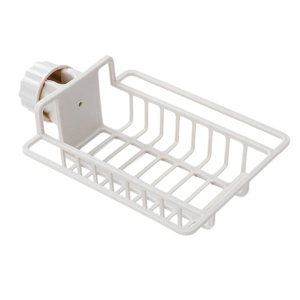 Effective Maxbell Multipurpose Sink Storage Rack Towel Holder Durable for Countertop Bathroom Beige Organic