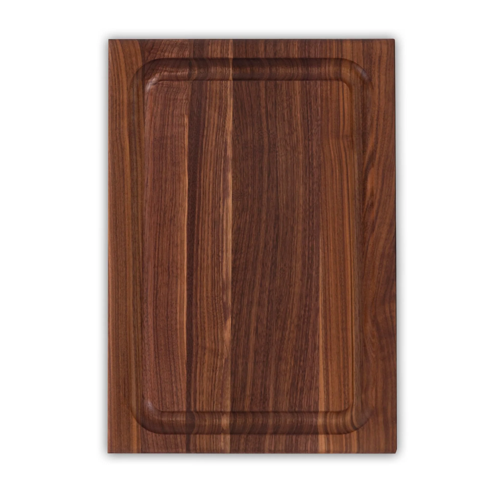 High-Performance John Boos BBQ Series Rectangular Wooden Walnut Cutting Board 18 x12 - 1.5 Thick 7-lb Reversible Butcher Block with Juice Groove Edge-Grain… Durable