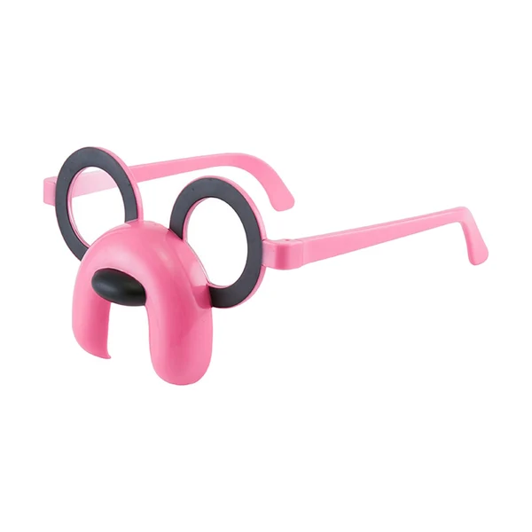 Stylish Maxbell Cute Children's Sunglasses Glasses Vintage for Party Kids Gifts pink Enhanced