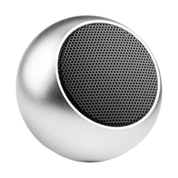 Secure Maxbell Portable Subwoofer Stereo Compact Durable for Sports Travel Camping Silver Genuine