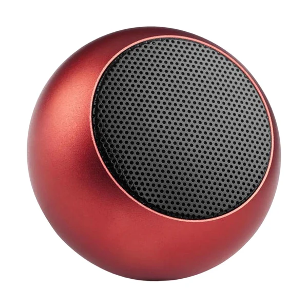 Healthy Maxbell Portable Subwoofer Stereo Compact Durable for Sports Travel Camping Red Official