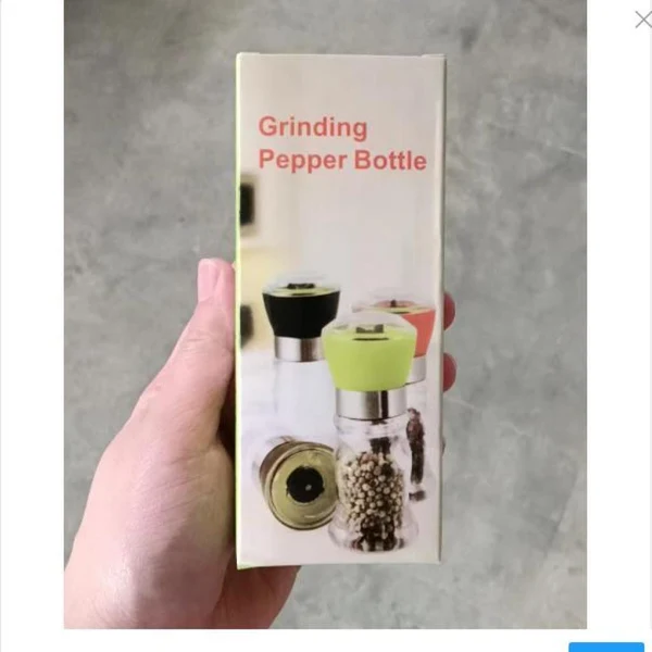 Durable Maxbell Manual Pepper or Salt Grinder Spice Mill Shaker for Cumin Sea Salt Picnics Black Environmentally Friendly