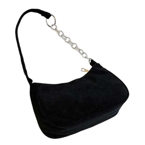 Innovative Maxbell Women Dumpling Bun Schoolbag Shopping Bag Wallet Flannel Shoulder Bag Black Consistent